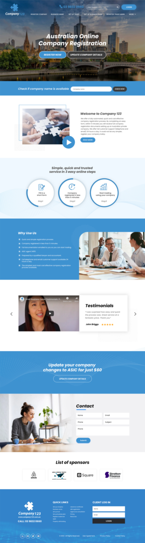 Diseño Web por MAHABA para este proyecto | Diseño: #28259795