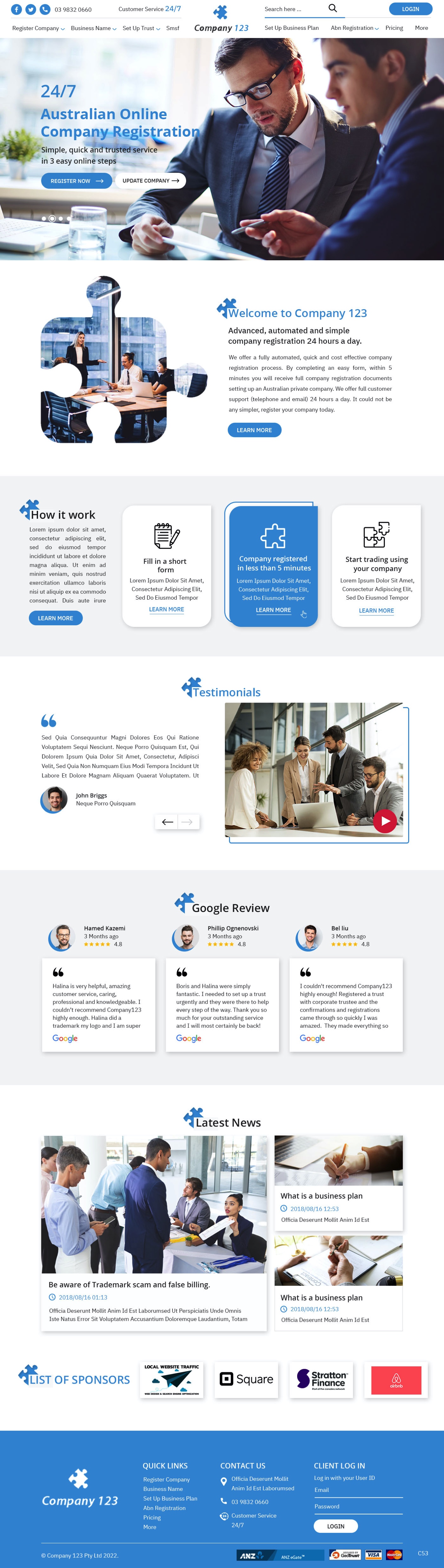 Web Design by pb for this project | Design #28243568