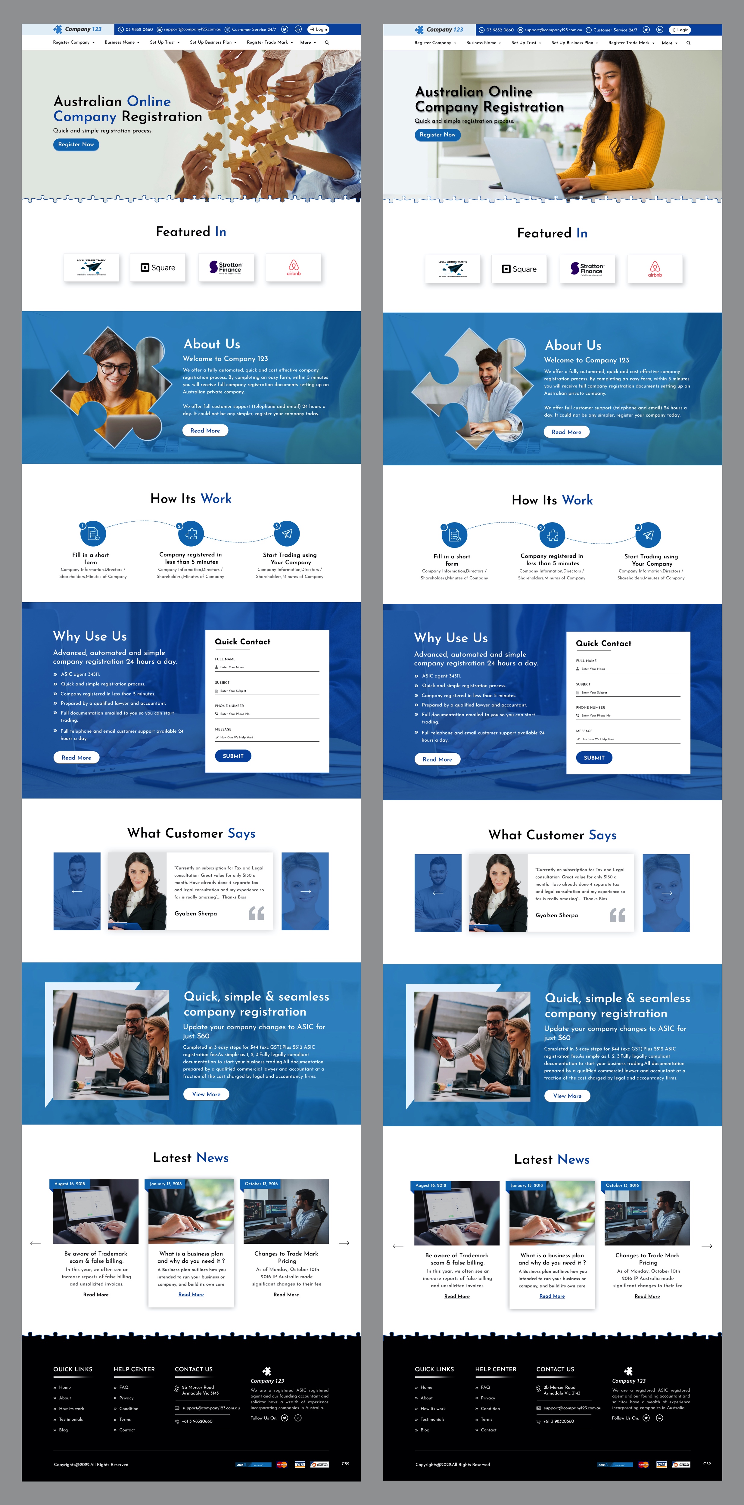 Web Design by pb for this project | Design #28243569
