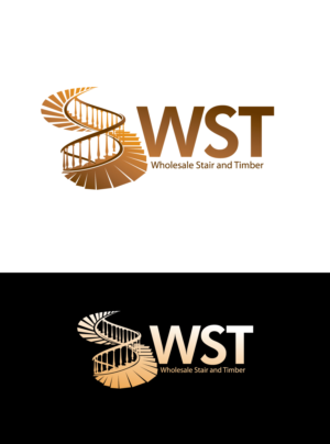 WST as the main logo. Perhaps in much small text somewhere appropriate Wholesale Stair and Timber | Design de Logo par LogoPoko
