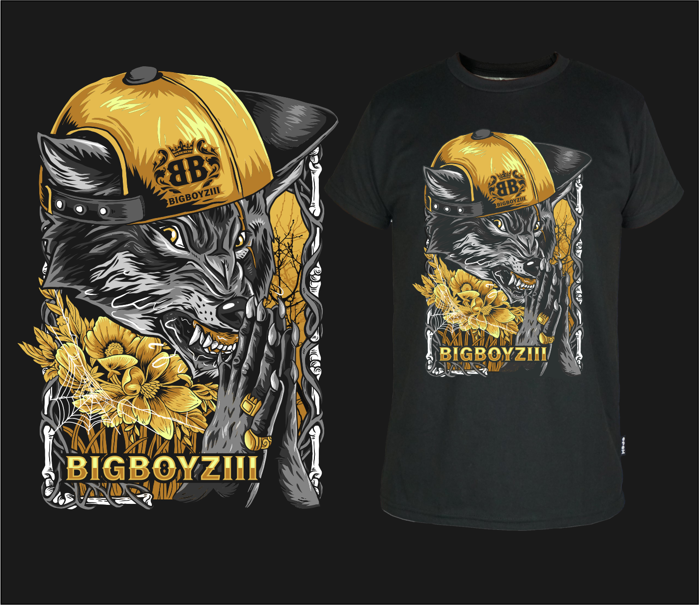 Design de T-shirt par Yakuza20 pour bigboyzlll | Design #28243871