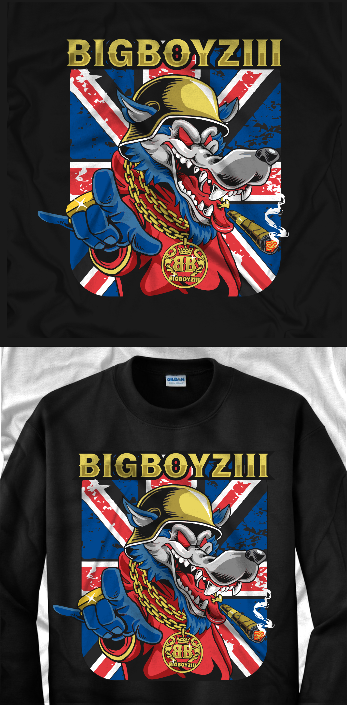 T-shirt Design by Yakuza20 for bigboyzlll | Design #28244267