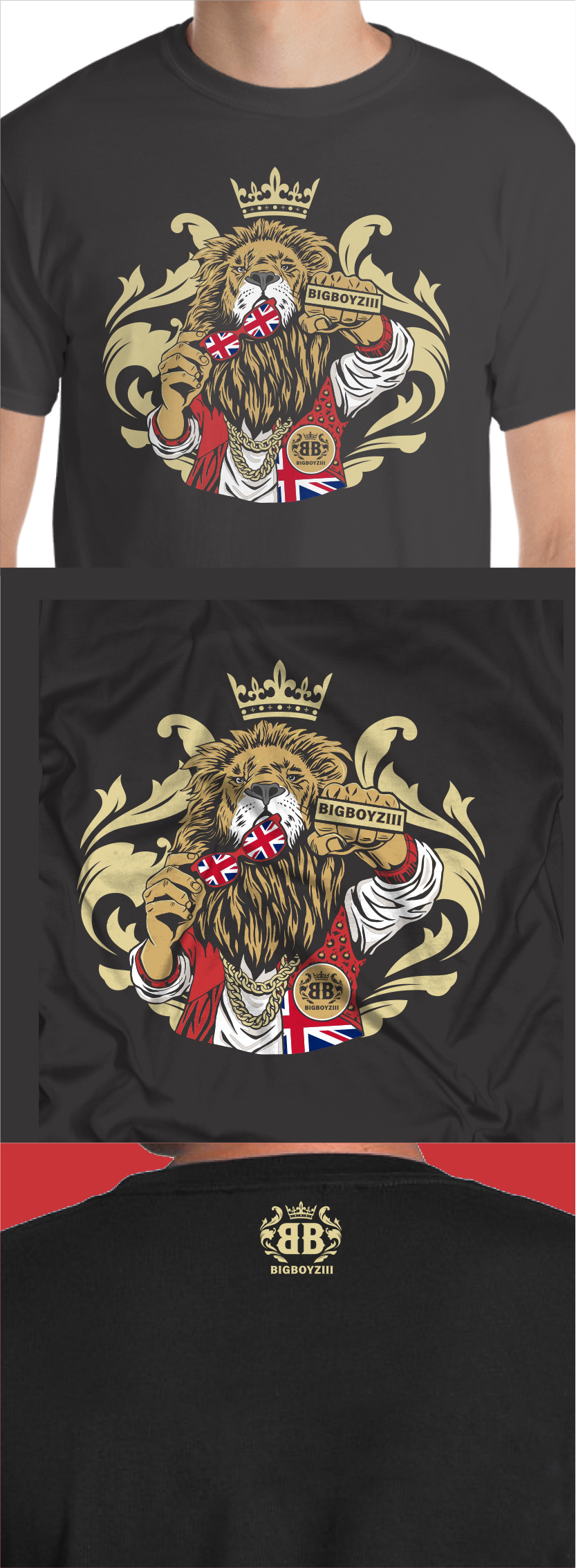 T-shirt Design by Yakuza20 for bigboyzlll | Design #28248620