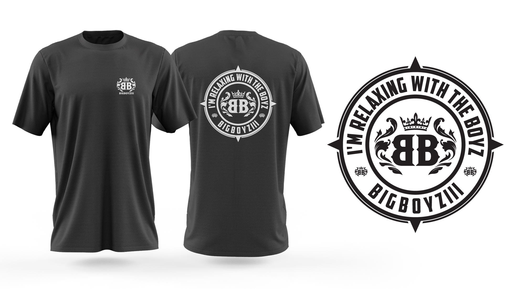 T-shirt Design by Risallah for bigboyzlll | Design #28229648