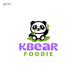 KBEAR FOODIE or K BEAR FOODIE (depends on design whether or not there is a space between “K” and “Bear”. | Logo-Design von JBalloon Design