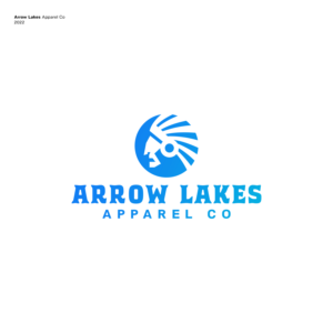 Arrow Lakes Apparel Co | Logo Design by JBalloon Design