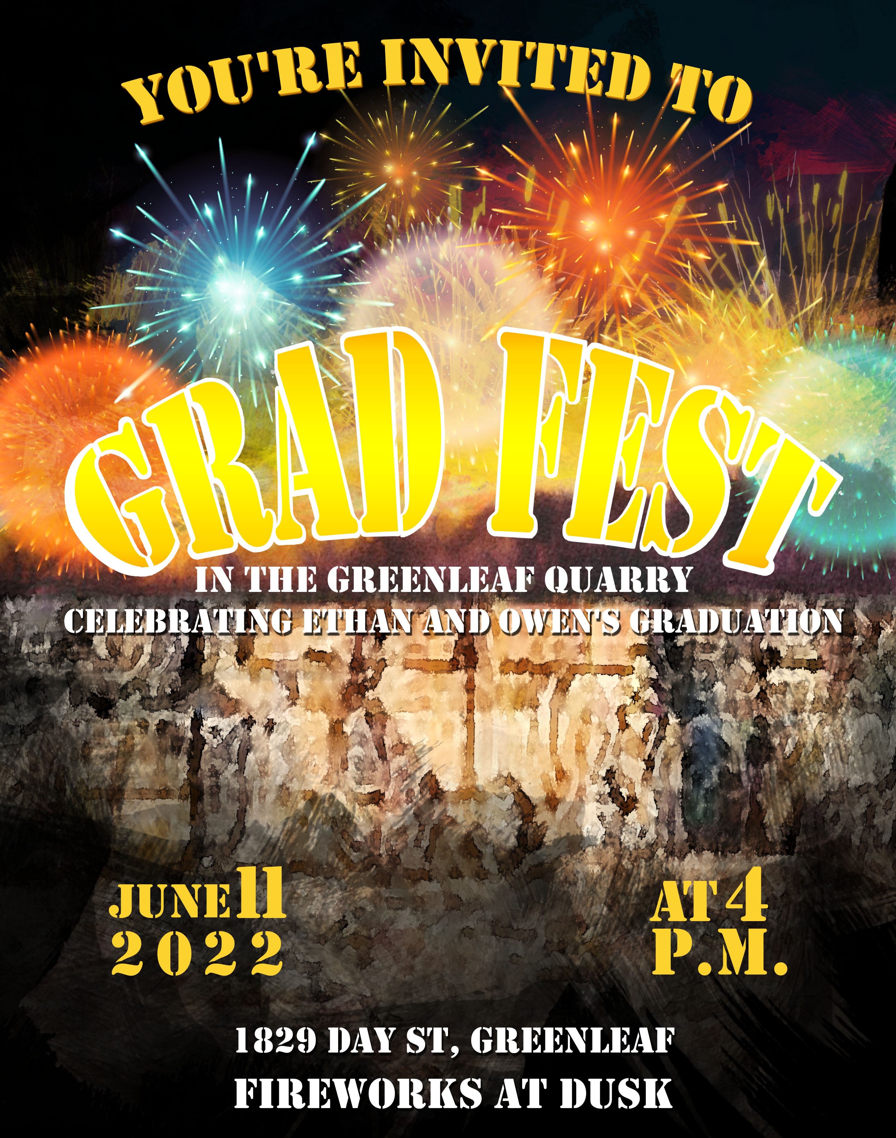 Invitation Design by ioio for this project | Design #28292793