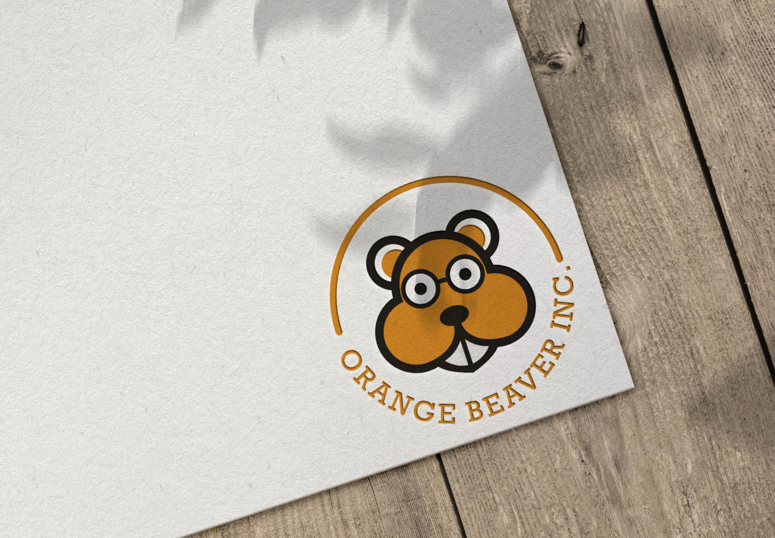 Logo-Design von ILLUSTRATOR PRO für Orange Beaver Inc. | Design #28238881