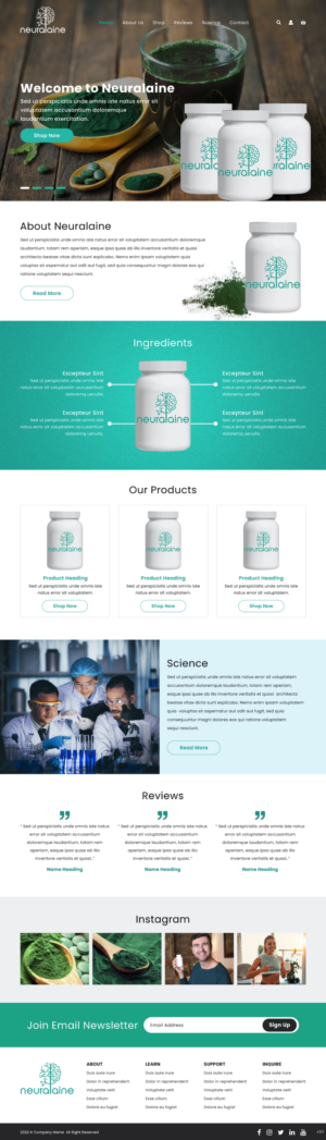 Web Design by pb for this project | Design: #28237357