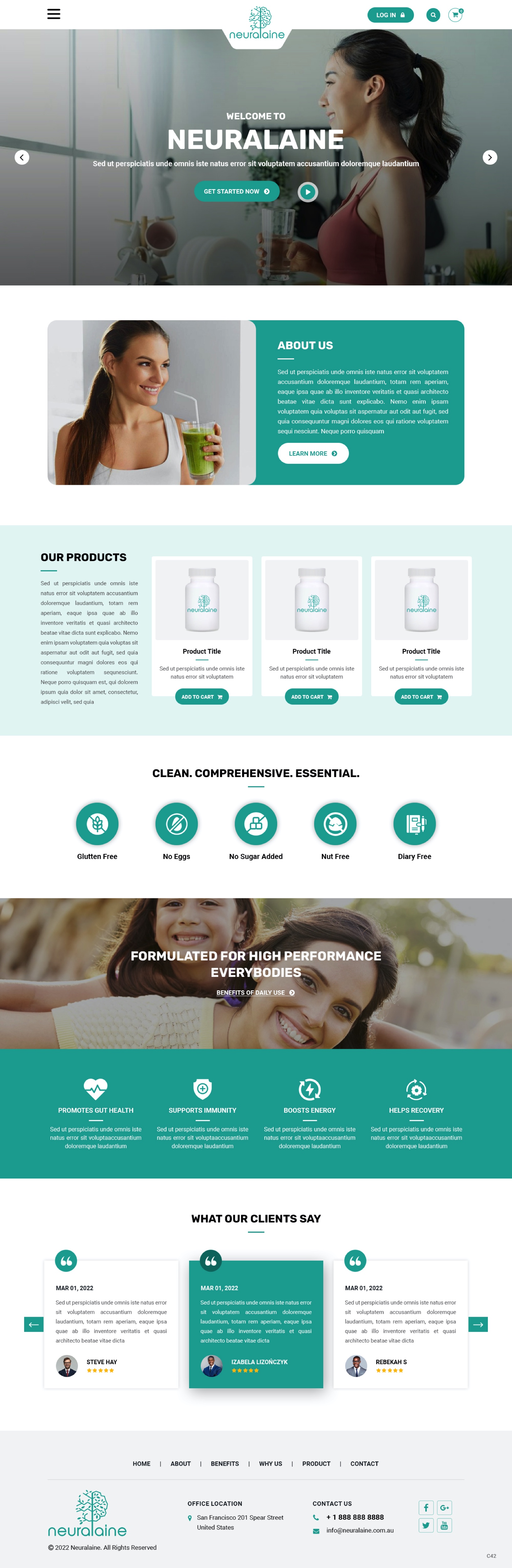 Web Design by pb for this project | Design #28243606