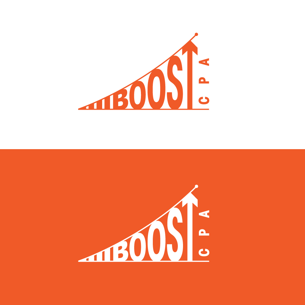 Logo Design by Sujit Banerjee for Boost CPA | Design #28241681