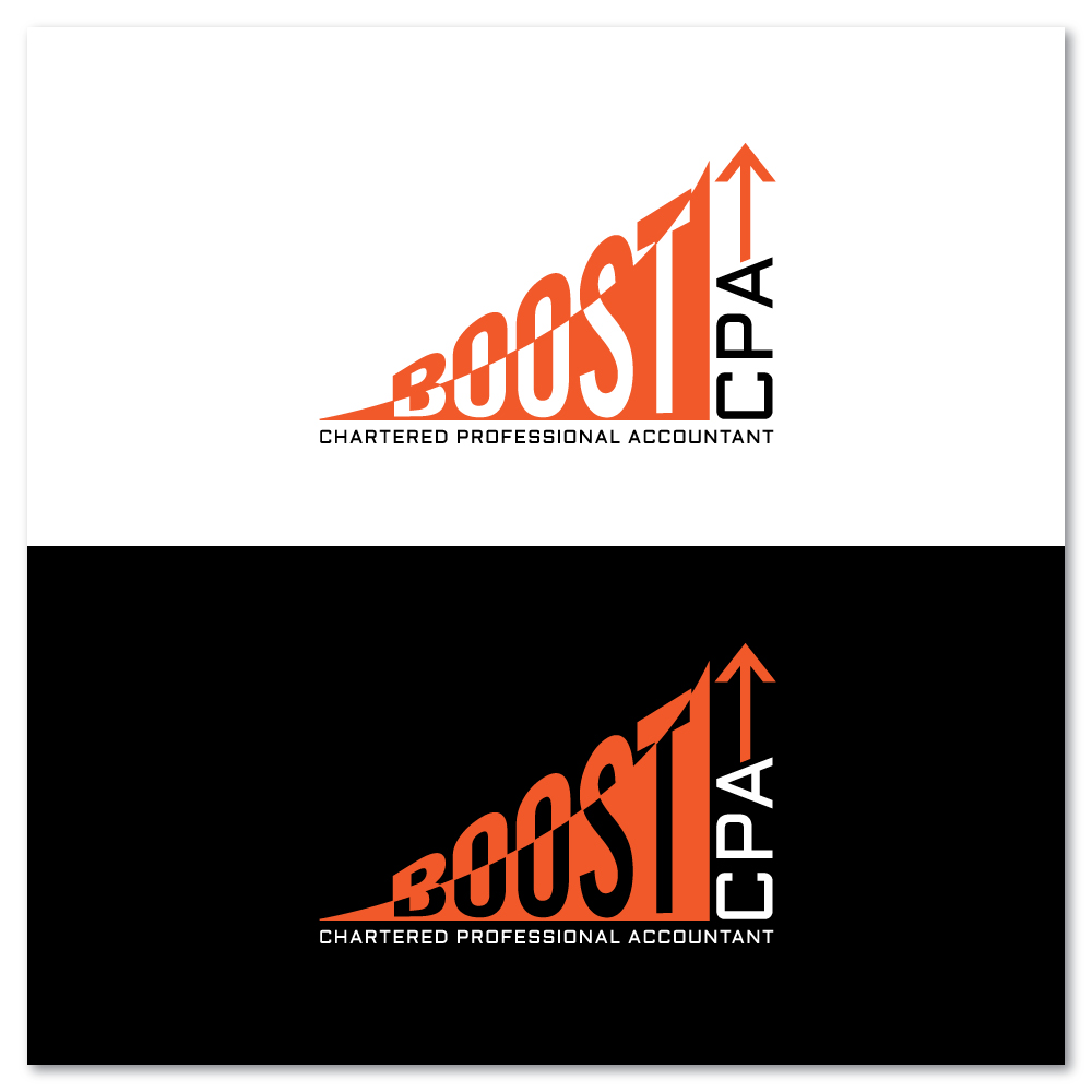 Logo Design by Sujit Banerjee for Boost CPA | Design #28241684