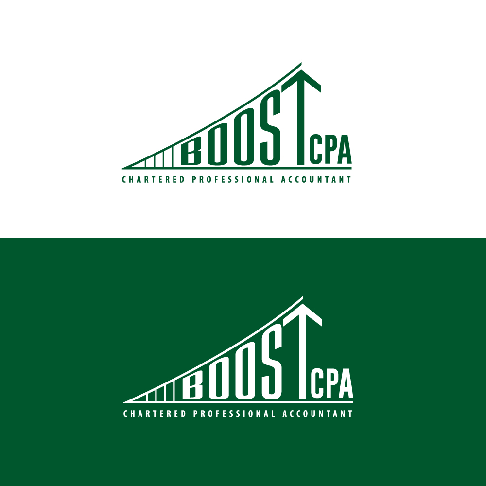 Logo Design by Sujit Banerjee for Boost CPA | Design #28241687