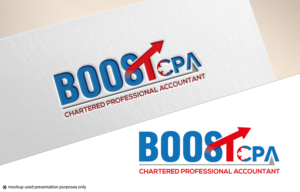Logo Design by Rubia@ for Boost CPA | Design: #28246674