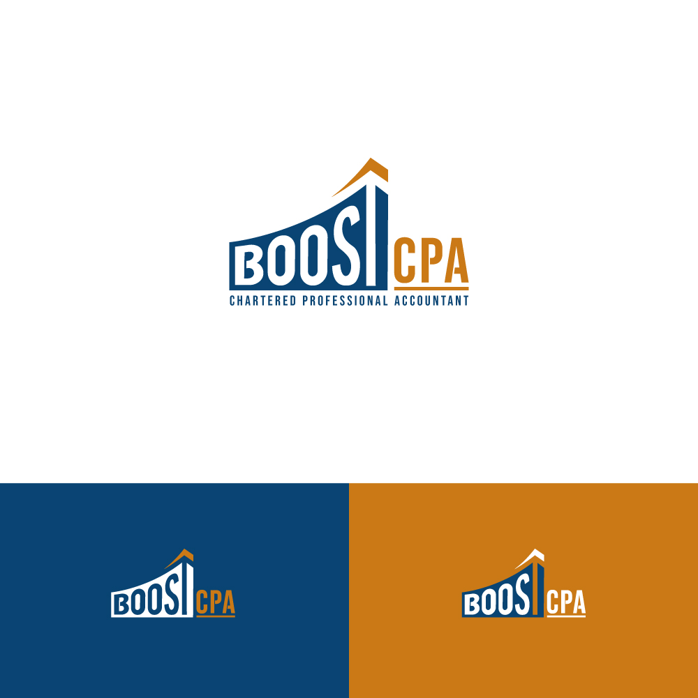 Logo Design by I designs for Boost CPA | Design #28233934