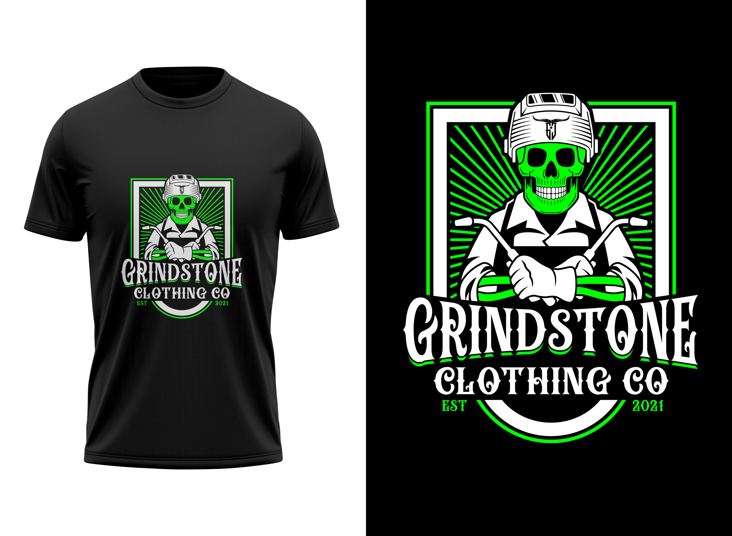 Diseño de Camiseta por RenCan para Grindstone clothing co  | Diseño #28237682