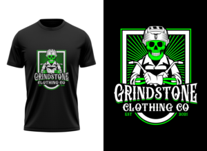 T-shirt Design by RenCan for Grindstone clothing co  | Design #28237682