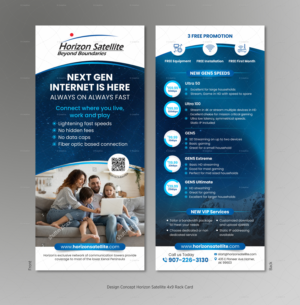 Flyer redesign to include new internet speed packages | Design de Flyer par D Creative
