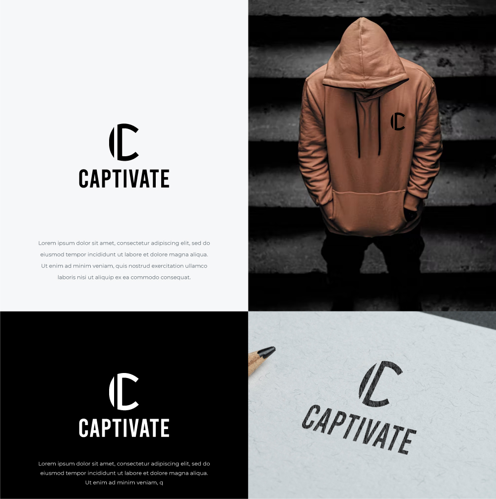 Design de Logo par HWdesigns pour Captivate Apparel  | Design #28235154