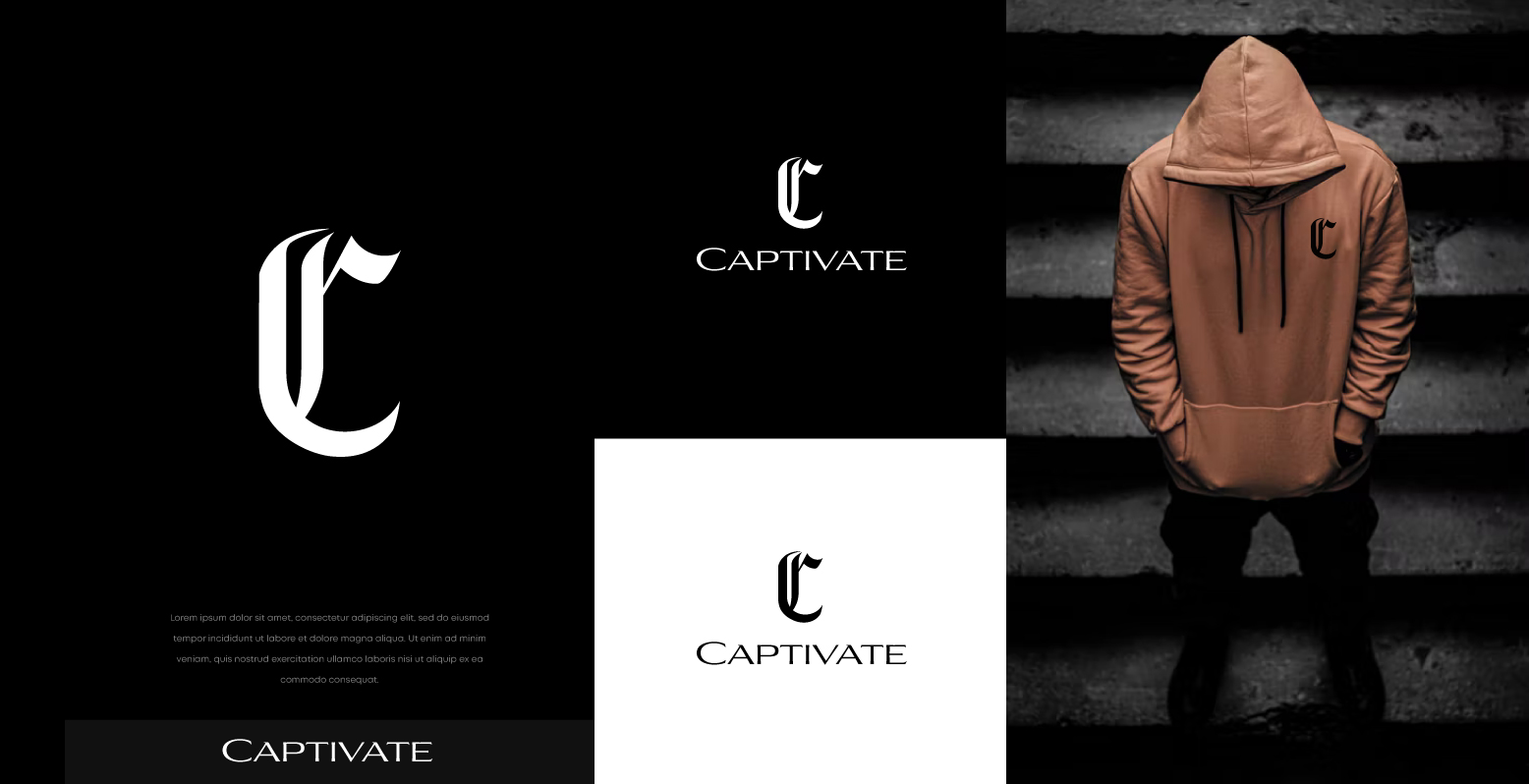 Logo Design by HWdesigns for Captivate Apparel  | Design #28240476