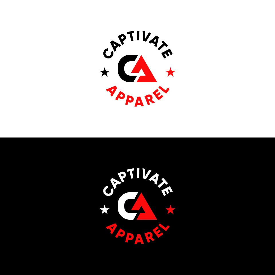 Logo Design by 1975oliverocampo for Captivate Apparel  | Design #28235819