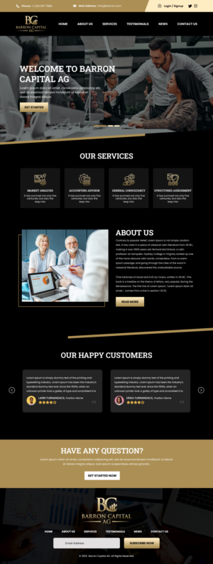 Web Design par MAHABA pour ce projet | Design : #28247573