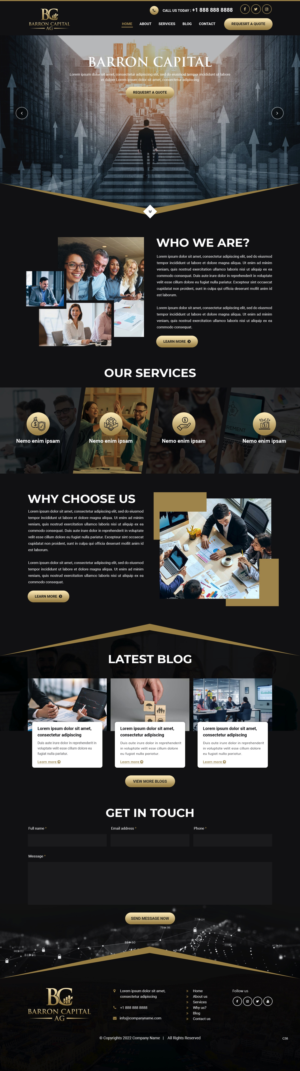 Web Design par pb pour ce projet | Design : #28243531