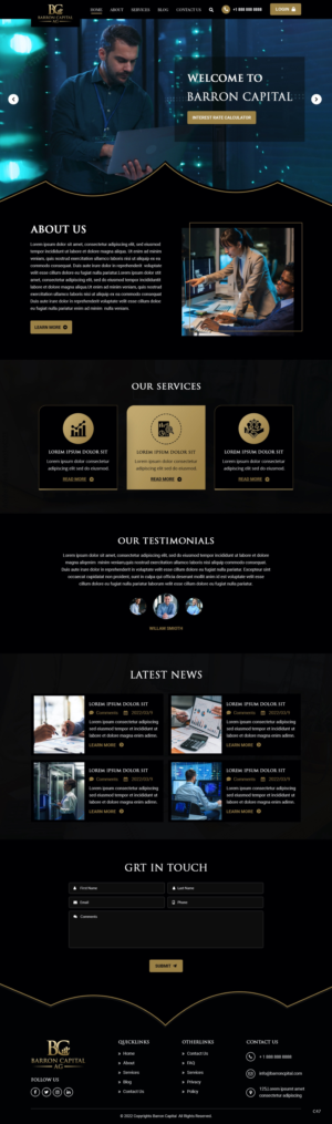 Web Design par pb pour ce projet | Design : #28243536