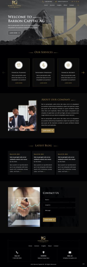 Web Design par pb pour ce projet | Design : #28243539