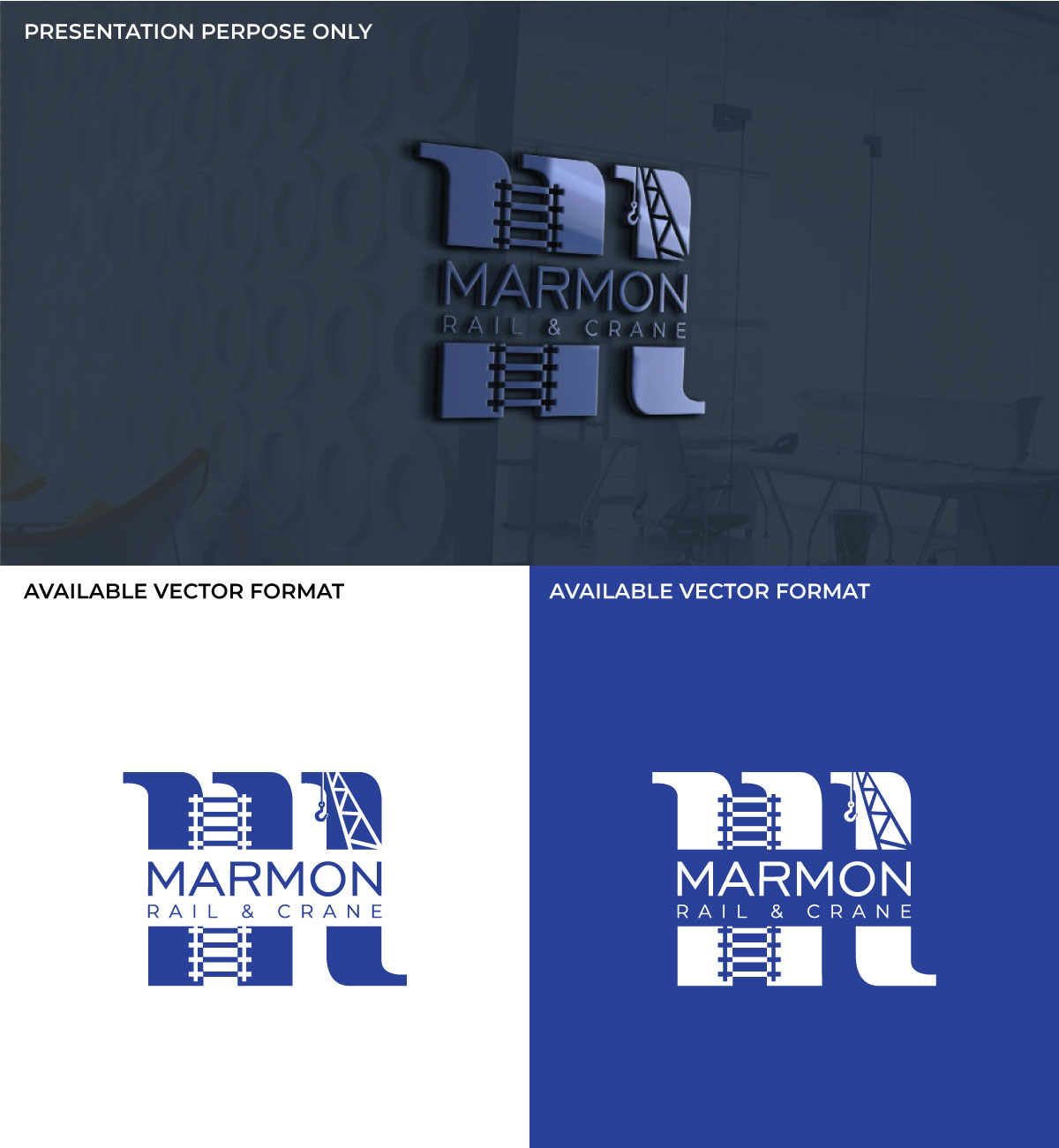 Logo Design by RS_Design for Marmon Rail & Crane | Design #28237039
