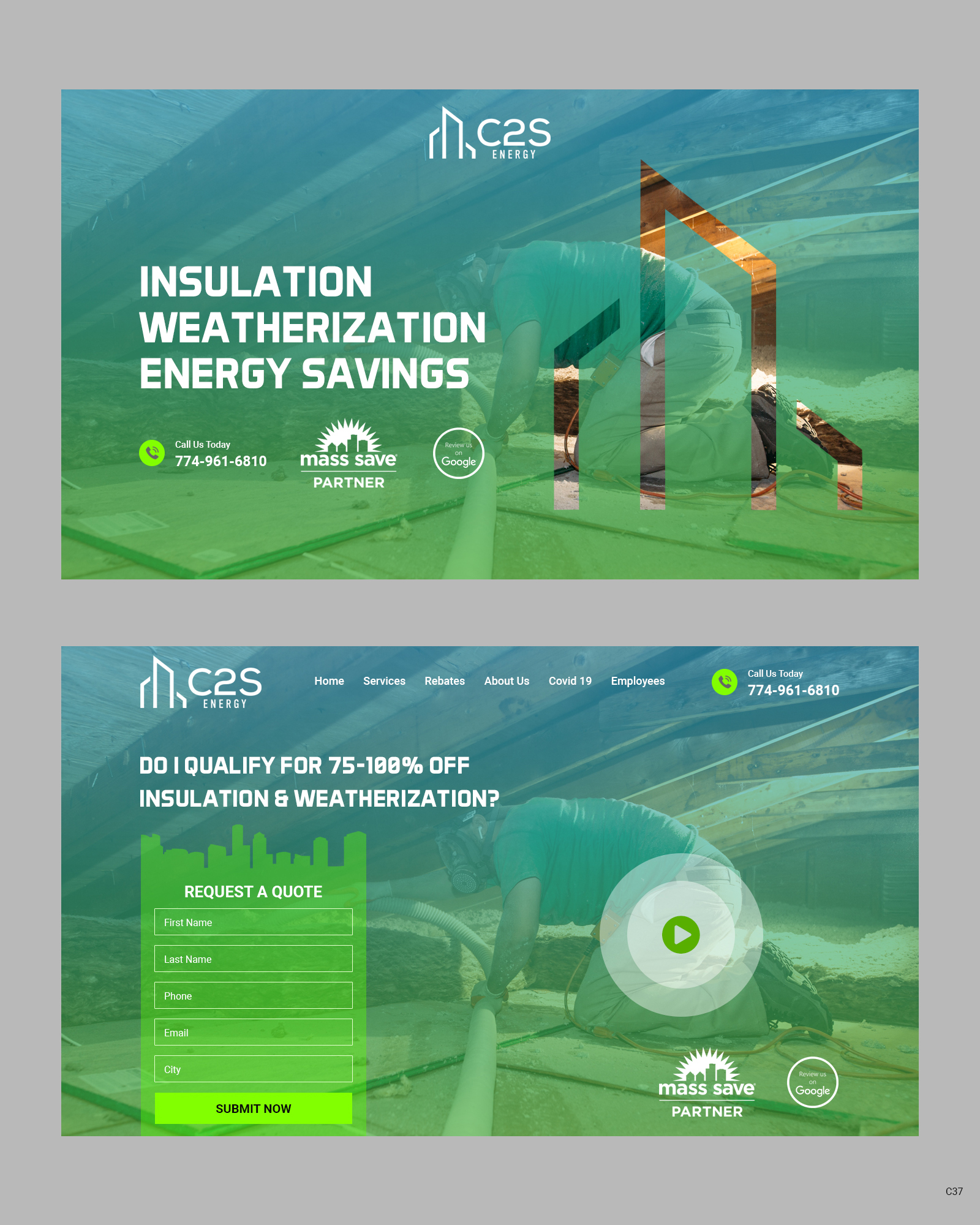 Banner Ad Design by pb for C2S Development | Design #28243547