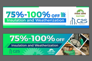 75%-100% OFF - Insulation Banner Design | Banner Ad Design by SAI DESIGNS