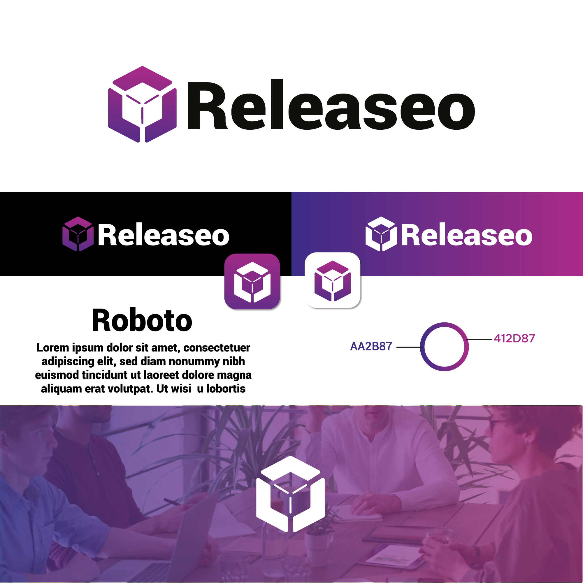 Logo Design by Zak deZign for Releaseo | Design #28238378