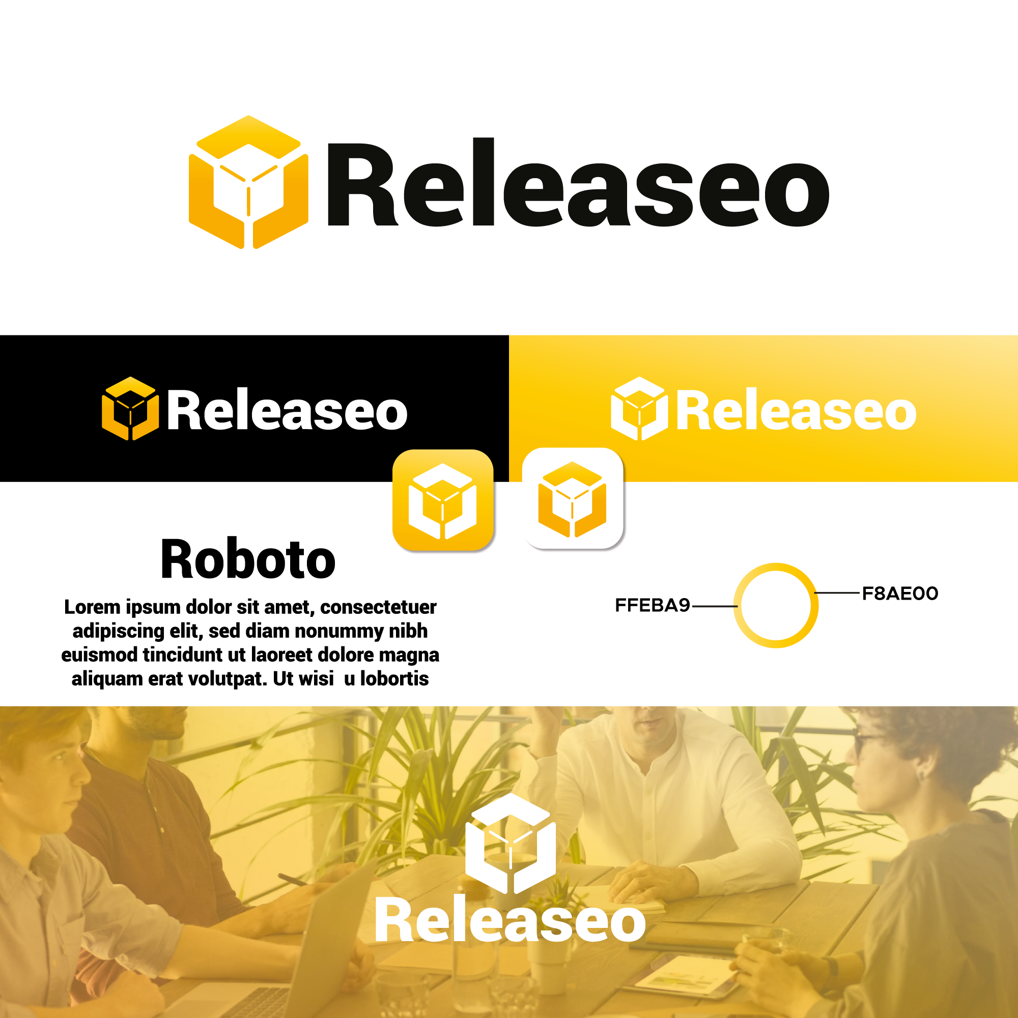 Logo Design by Zak deZign for Releaseo | Design #28242198