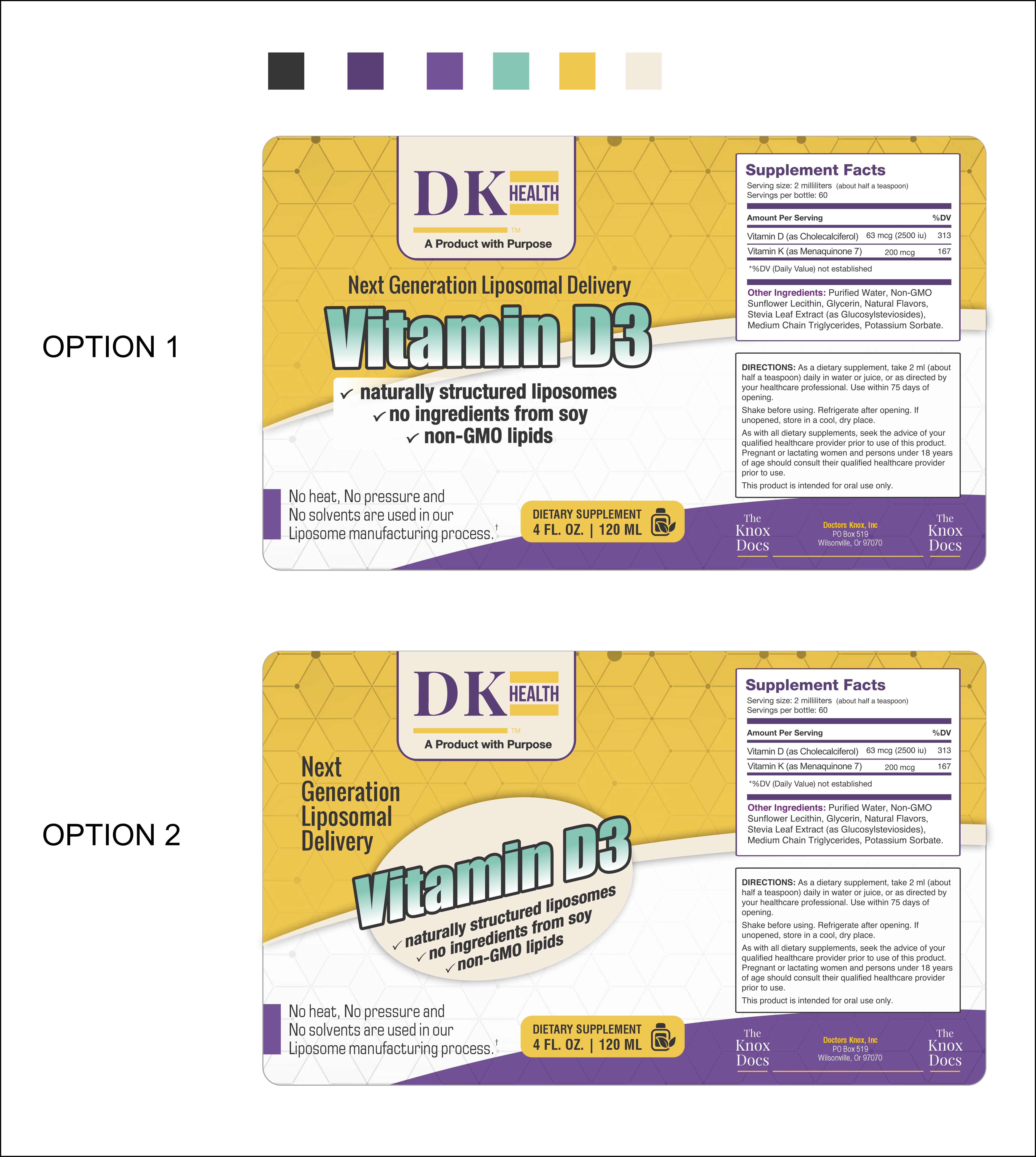 Label Design by kgraphics2011 for Doctors Knox | Design #28251463