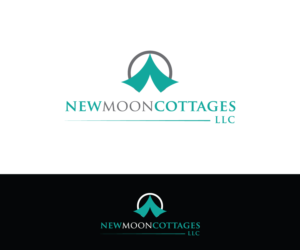 Logo Design by Maahiway183 for New Moon Cottages | Design: #28239046