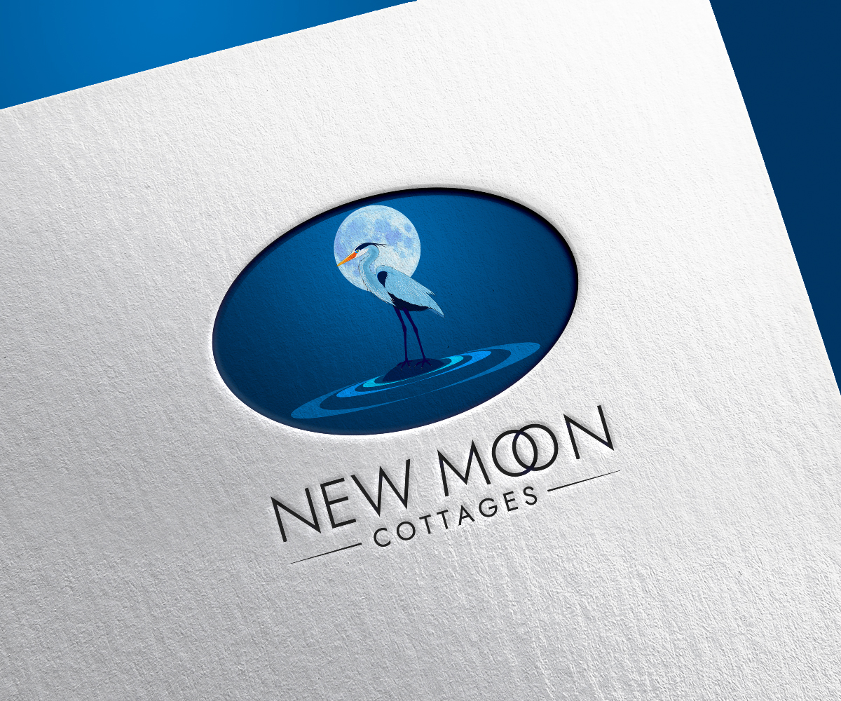 Logo Design by vincent.designpro for New Moon Cottages | Design #28243922