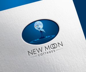 Logo Design by vincent.designpro for New Moon Cottages | Design: #28243922