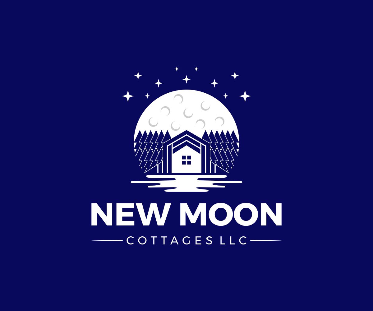 Logo Design by ramelan550 for New Moon Cottages | Design #28273912