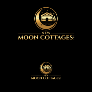 Logo Design by brand maker for New Moon Cottages | Design: #28252850