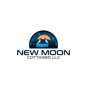 Logo Design by ERLANDO RONTE RDJ for New Moon Cottages | Design: #28238485