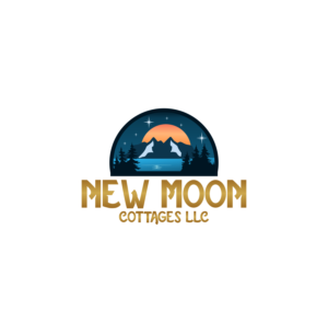 Logo Design by ERLANDO RONTE RDJ for New Moon Cottages | Design: #28238606