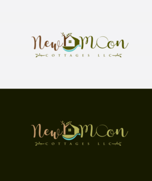 Logo Design by ally designs for New Moon Cottages | Design #28241588