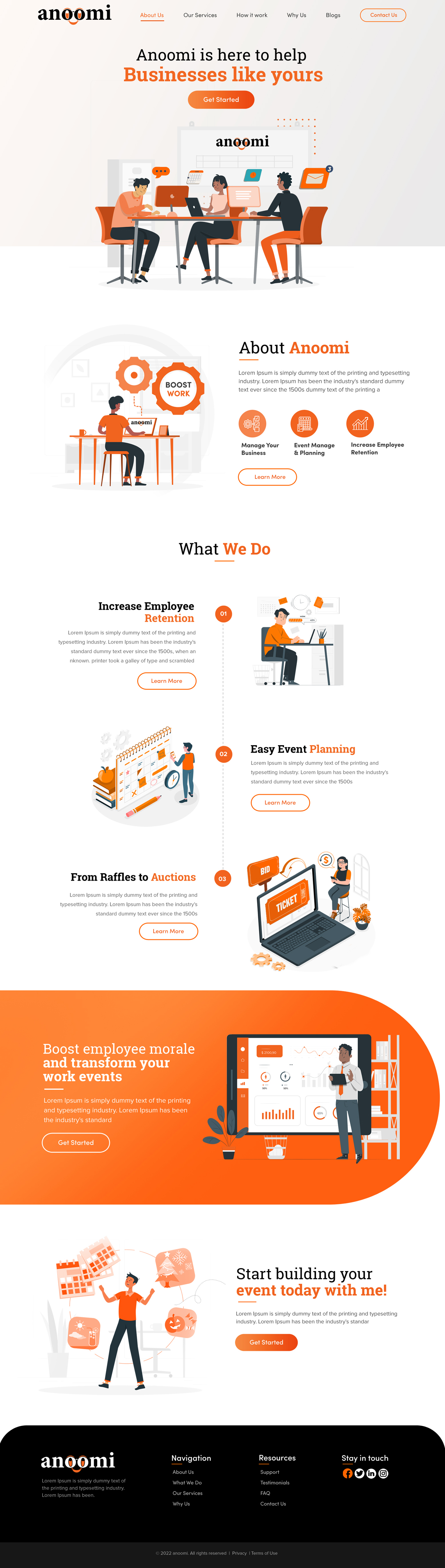 Web Design by Blue Sparrow for this project | Design #28241982