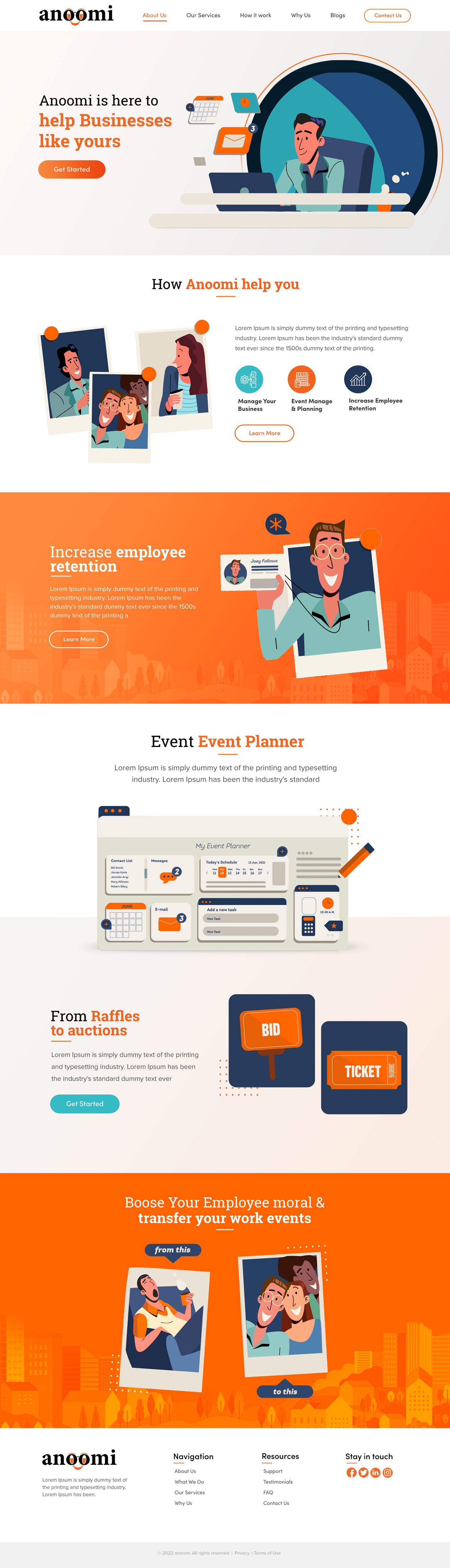 Web Design by Blue Sparrow for this project | Design #28243476