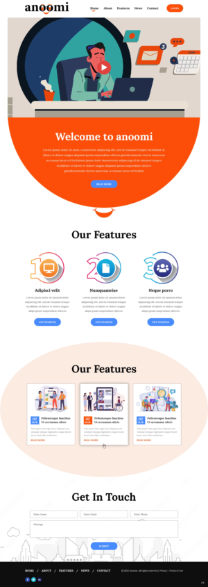 Web Design by pb for this project | Design: #28243509
