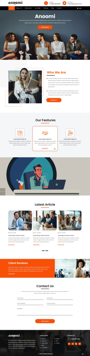Web Design by pb for this project | Design: #28243512