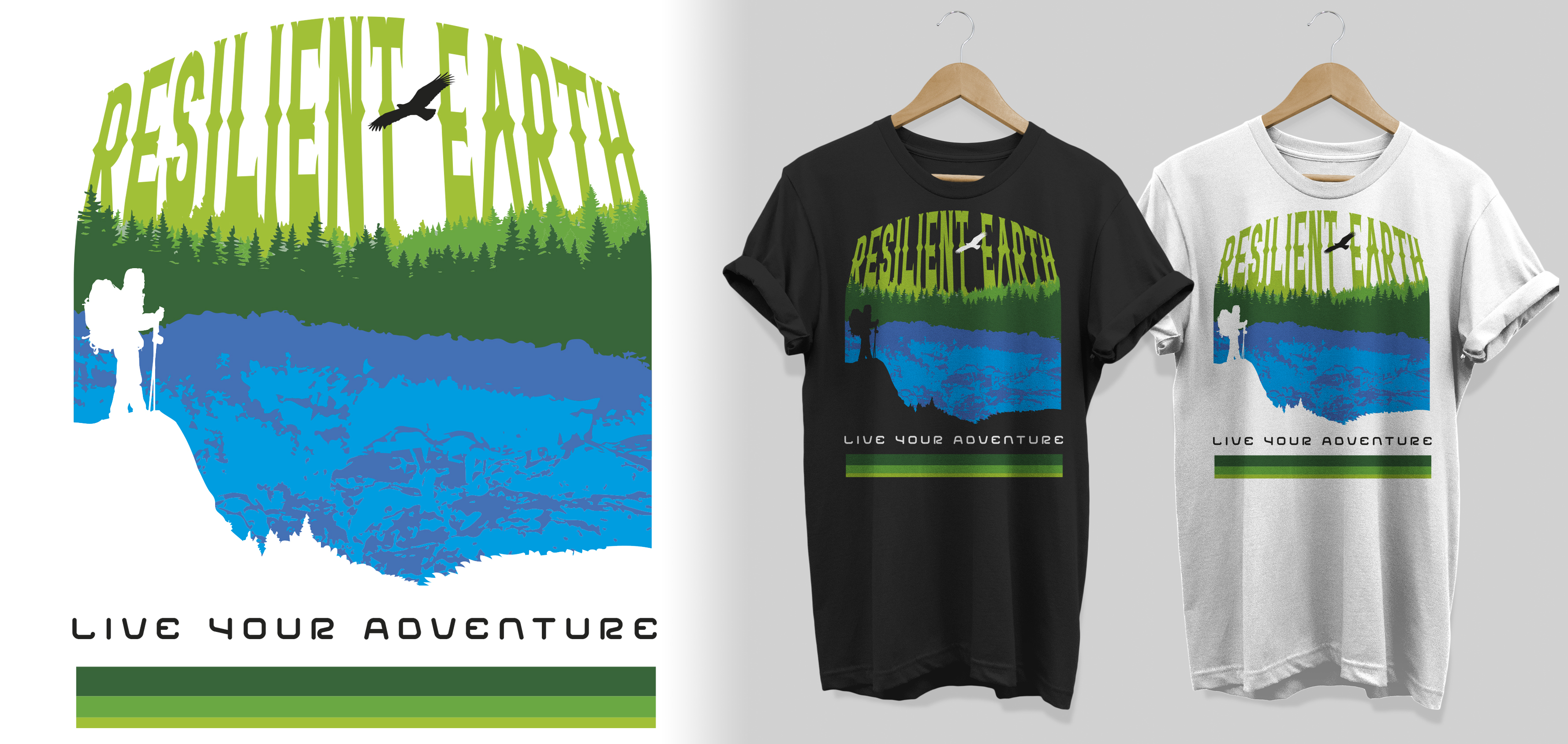 Design de T-shirt par Al Pech pour Resilient Earth | Design #28265110