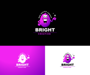 Logo Design by Logo Stock for Bright Creation Web design London | Design: #28242570