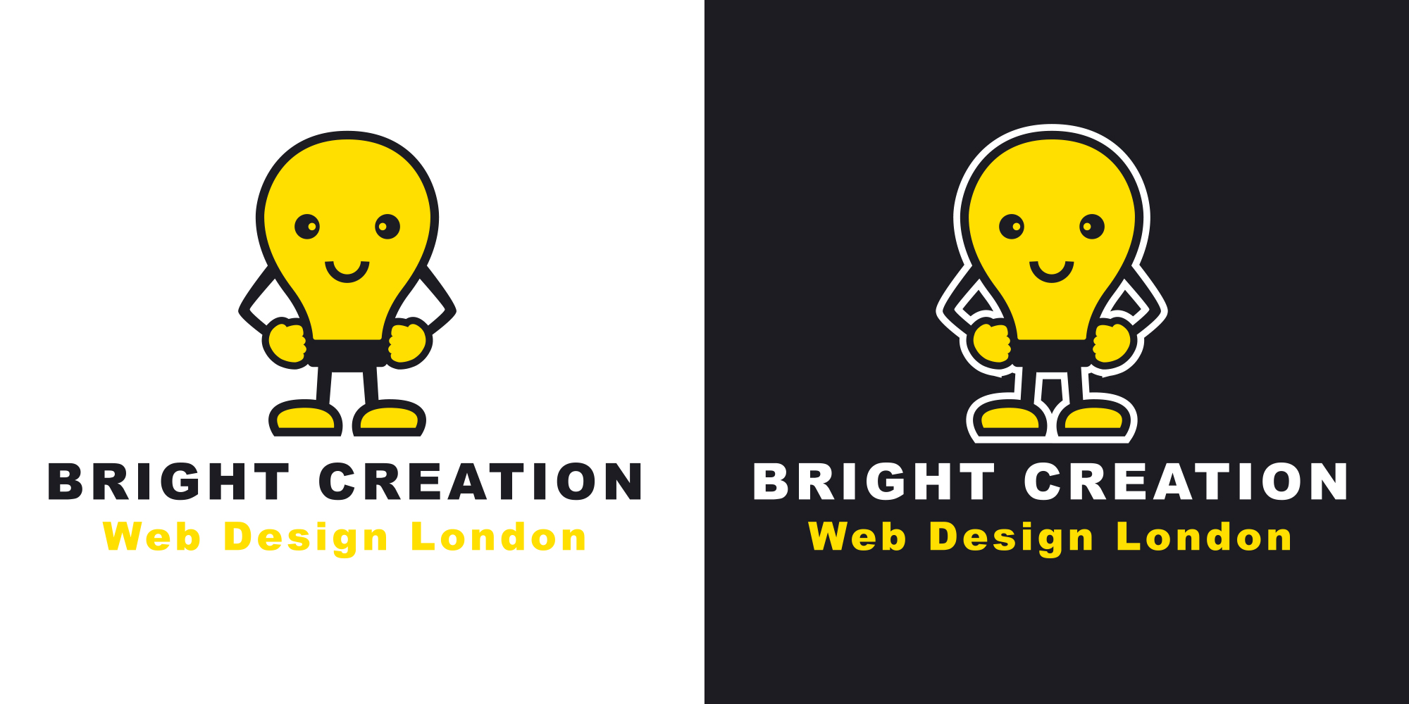 Logo Design by CC Creative Design for Bright Creation Web design London | Design #28242761
